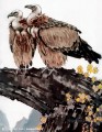 eagles on branch traditional Chinese